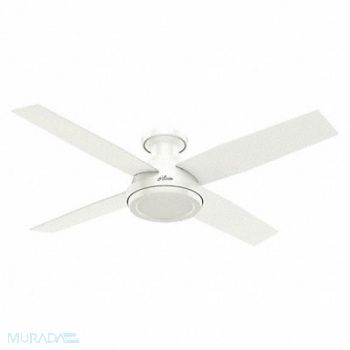 HUNTER Dempsey Ceiling Fan 52 Fresh White LP, 50AL51
