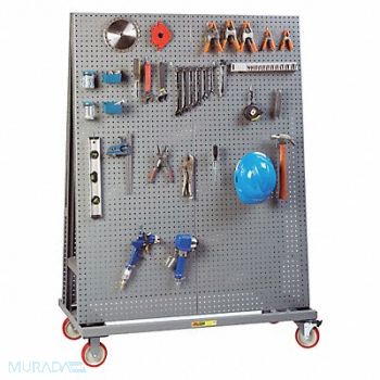LITTLE GIANT Mobile Pegboard A-Frame Double 24x48x60, 50DF23