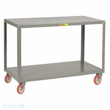 LITTLE GIANT Mobile Tables 2-Shelf 1000 lb 24 x 36, 50DG05