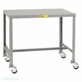 LITTLE GIANT Machine Table Steel Mobile 24 x 36 x 42, 50DG45