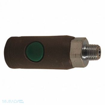 MILTON T Style Safety Coupler 1/4 MNPT, 50DV41
