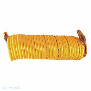 MILTON Nylon ReKoil Hose 1/4 MNPT 12ft, 50DV98