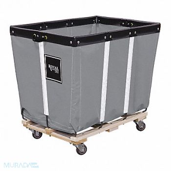 ROYAL BASKET TRUCKS Perm Liner Truck 20 bu gray vinyl, 9GEZ8