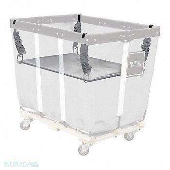 ROYAL BASKET TRUCKS Spring Lift 12 Bu Gray, 50ER13