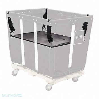 ROYAL BASKET TRUCKS Spring Lift 18 Bu Black, 50ET74