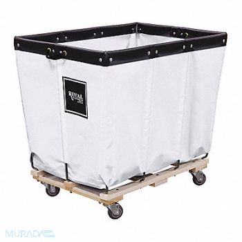 ROYAL BASKET TRUCKS Perm Liner Truck 16 bu white vinyl, 8TPH4