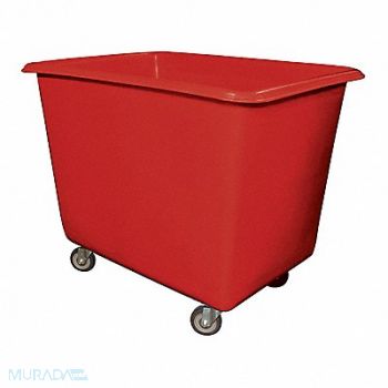 ROYAL BASKET TRUCKS Cube Truck LDPE Red 15.0 cu ft., 35LF39