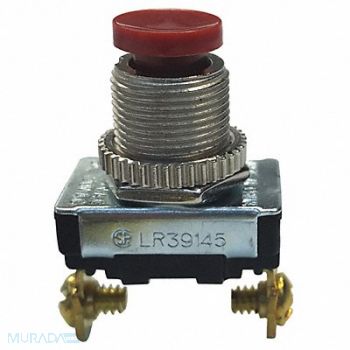 GARDNER BENDER Switch Push On/Off SPST 3A 120VAC, 50HY35