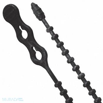 GARDNER BENDER Beadle Wraps 12 in Black 70 lb PK40, 50HZ41