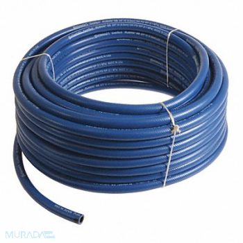 CONTINENTAL Air Hose 1/4 ID x 100 ft Blue, 50JC12