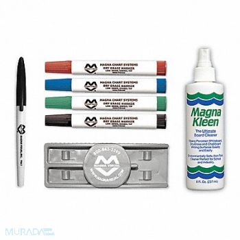MAGNA VISUAL INC. Magna Visual Dry Erase Board Kit, 50KA62