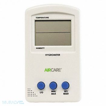AIRCARE Digital Hygrometer Thermostat, 50KT23