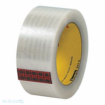 SCOTCH Carton Sealing Tape 2x110 yd. Clear PK36, 50LA78