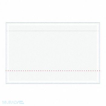 TAPE LOGIC Clear Doc. Envelopes 10-3/4x6-3/4 PK500, 50LF84