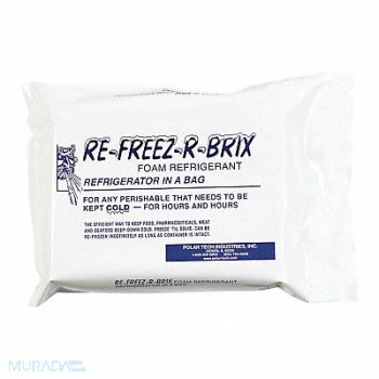RE-FREEZ-R-BRIX Cold Bricks 7x5x1 1/2 PK12, 50LG25