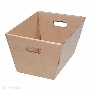 PARTNERS BRAND Corrugated Totes 19-1/2x13x10 PK25, 50LV44