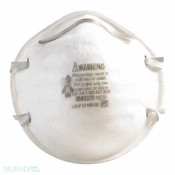 3M Dust Respirator 8200 White PK160, 50MD40