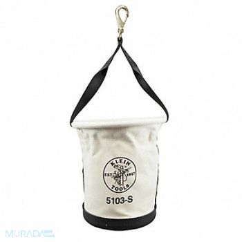 KLEIN TOOLS Bucket Bag Canvas Tapered Wall OffWhite, 2DGT5