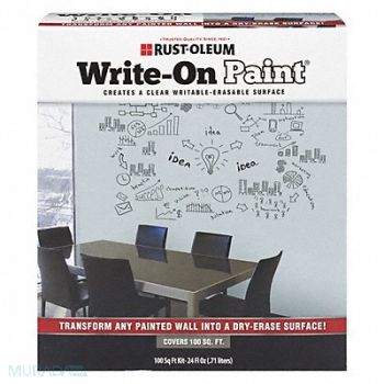 RUST-OLEUM Write-On Paint 100 sq. ft Clear 24 oz., 514M79