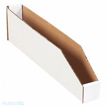 PARTNERS BRAND Bins Open Top 2x18x4x1/2 PK50, 51CJ91