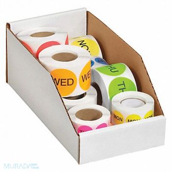 PARTNERS BRAND Bins Open Top 6x12x4x1/2 PK50, 51CK10