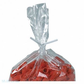 PARTNERS BRAND Twist Ties Plastic 6x5/32 PK2000, 51CP88