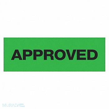 TAPE LOGIC Tape Printed Approved 2x55 yd. PK18, 51CY18