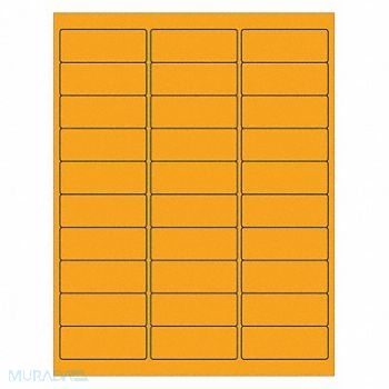 TAPE LOGIC Laser Label Rectangle 2 5/8x1 PK3000, 51DG11