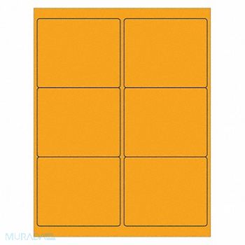 TAPE LOGIC Laser Label Rectangle 4x3 1/3 PK600, 51DG79