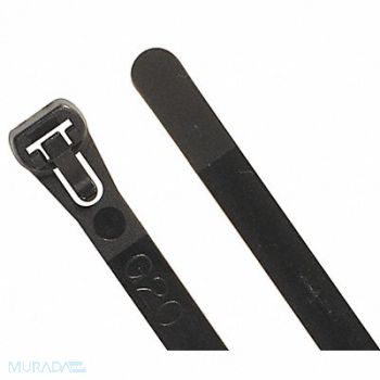 PARTNERS BRAND Cable Ties 50# 8 Black PK1000, 51DH92