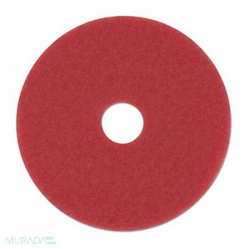 PREMIERE PADS Floor Pads Buffing 20in Red PK5, 51EE55
