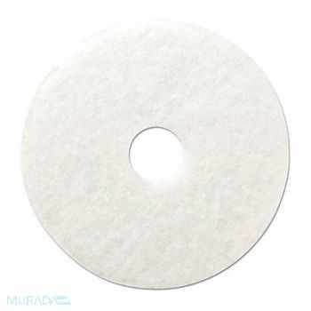 PREMIERE PADS Floor Pads 20 White PK5, 51EE57