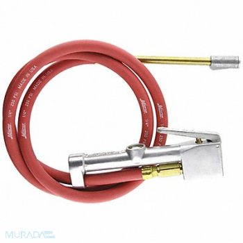 MILTON Dual Head Straight Chuck Inflator Gauge, 51EP10