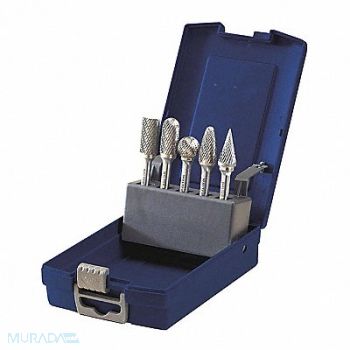 WALTER SURFACE TECHNOLOGIES Carbide Bur Set/kit, 252X97
