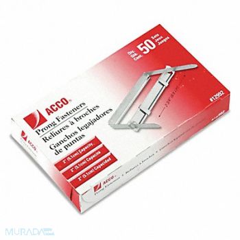 ACCO Prong Fastener 2 2Pc PK50, 51LC26