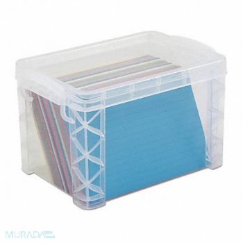 ADVANTUS Box Index Card 4X6 Clear, 51LD13