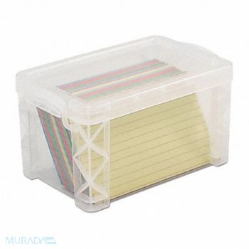 ADVANTUS Box Index Card 3X5 Clear, 51LD14