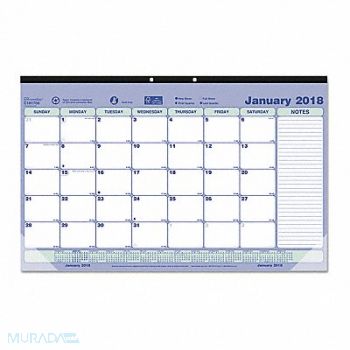 BROWNLINE Monthly Desk Pad Calendar, 51LH46