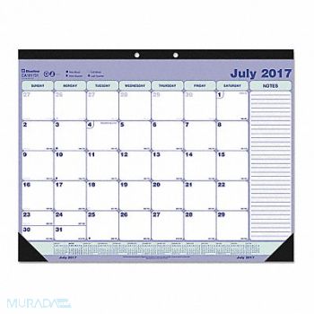 BLUELINE Desk Pad Monthly Academic, 51LH48