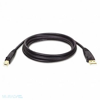TRIPP LITE Cable Usb 2.0 A/B 10 ft Black, 51LJ43