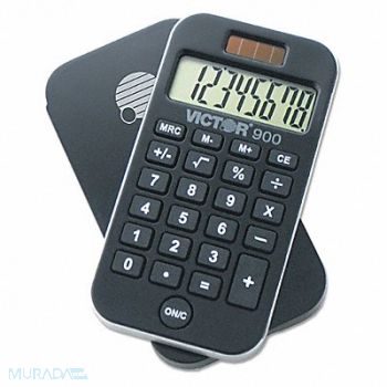 VICTOR Antimicrobial Pocket Calculator 8 Digit, 51LJ90