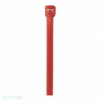PARTNERS BRAND Fluorescent Red Cable Ties PK1000, 51LV50