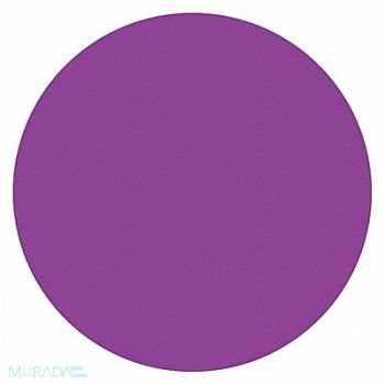 TAPE LOGIC Inventory Circle Label 3/4 Purple, 51MJ45