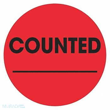 TAPE LOGIC Label Counted Circle 2, 51MR76