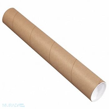 PARTNERS BRAND Mailing Tubes W/Caps 3x30 PK24, 51NE10