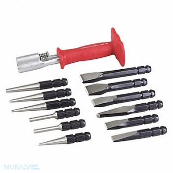 OTC Punch/Chisel Set Interchangeable, 51PN31