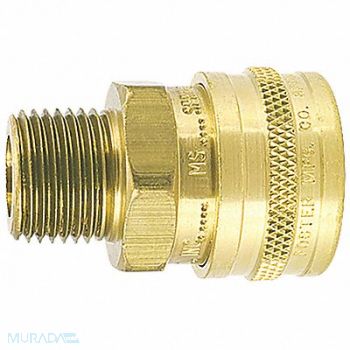 FOSTER Straight-Thru Brass Socket 1/4 MPT, 51RU55