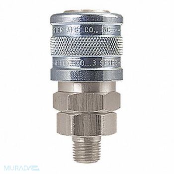 FOSTER Manual Industrial Socket 1/4 MPT SS303, 51RV59