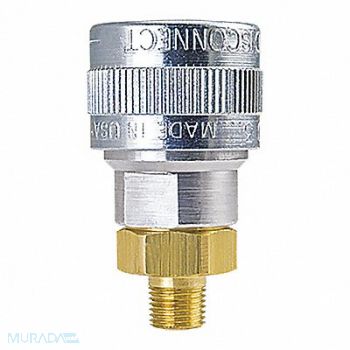 FOSTER Auto Socket 1/4 MPT Alum/Steel/Brass, 51TM34