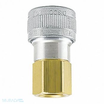 FOSTER Socket 1/2 3/8 FPT Alum/Stl/Brs, 51TM49